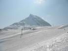 Ein wunderbarer Anblick: Die Ballunspitze in Galtr!